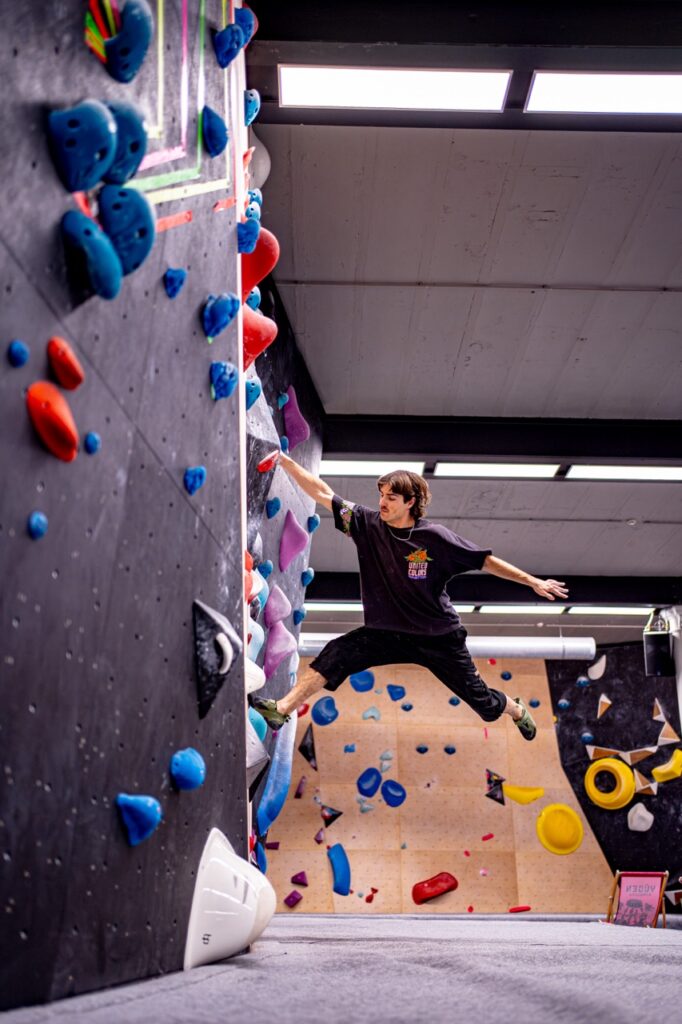 Walden bouldering klimzaal Gent lessenreeks Dynamics